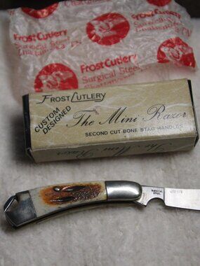 Vintage mini razor. Frost Cutlery. Good condition.